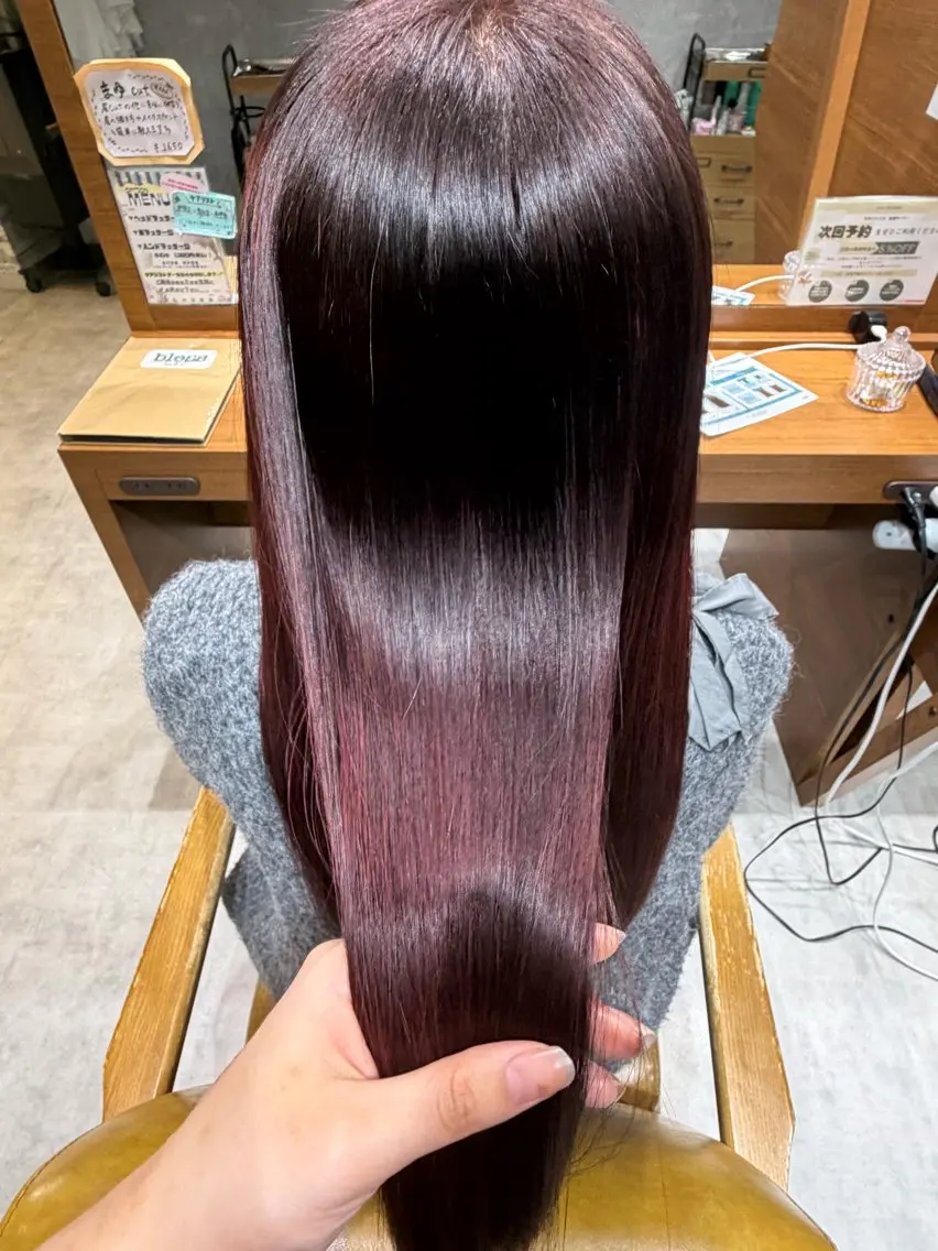 ロング トリートメント トリートメント ✂️カットモデル募集 ✂️chihiroのヘアスタイル
