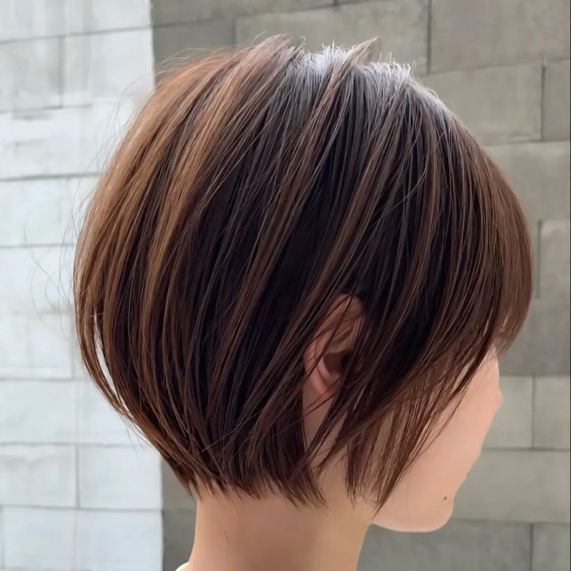 ショート 無料カットモデル 渋谷/ ユナのヘアスタイル