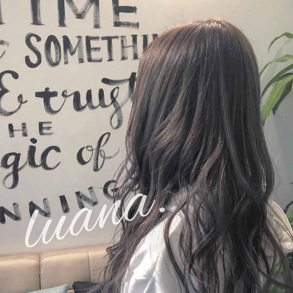 ロング アッシュ トリートメント エクステ・髪質改善・ ブリーチ・吉田大介のヘアスタイル