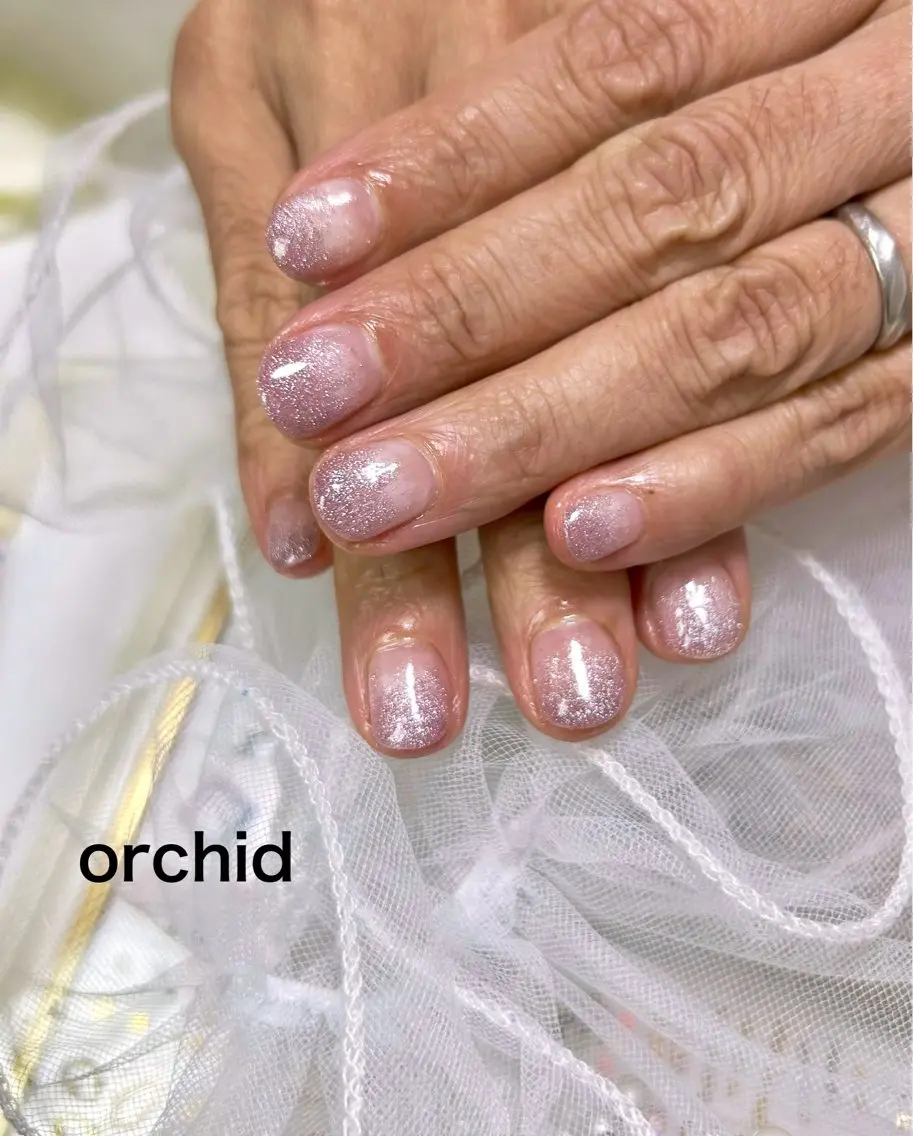 ネイル ハンドネイル フットネイル orchid ♡オーキッドのネイルデザイン