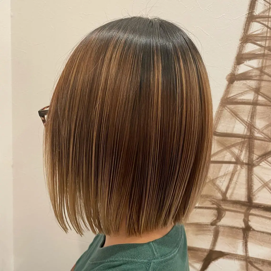 ショート 切りっぱなしボブ ボブ 古澤 あかねのヘアスタイル