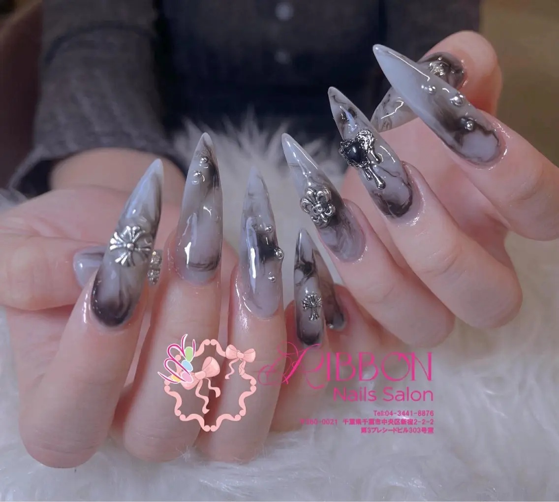 ネイル チークネイル フットネイル フレンチネイル グラデーション 韓国ネイル YUKI NAILのネイルデザイン