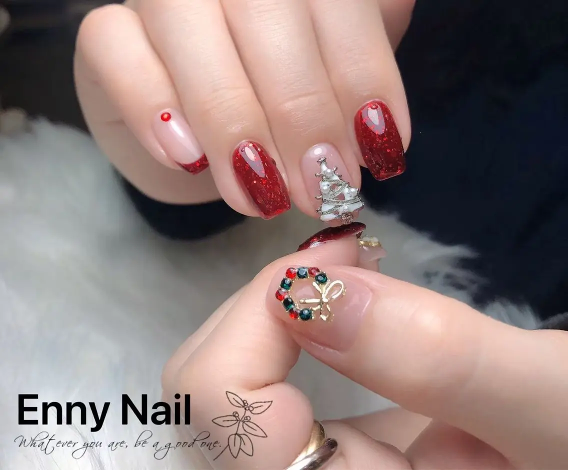 ネイル 韓国ネイル マグネットネイル マグネットワンカラー オフィスネイル ワンカラーネイル Nailsalon Ennyのネイルデザイン