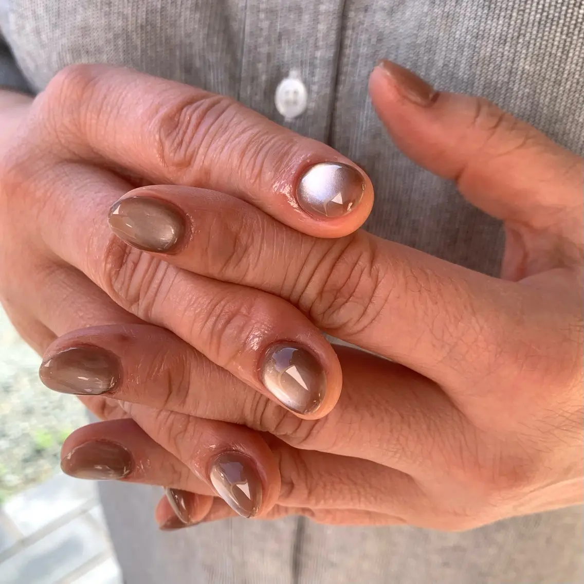 ネイル ハンドネイル moe_ keeth nailのネイルデザイン