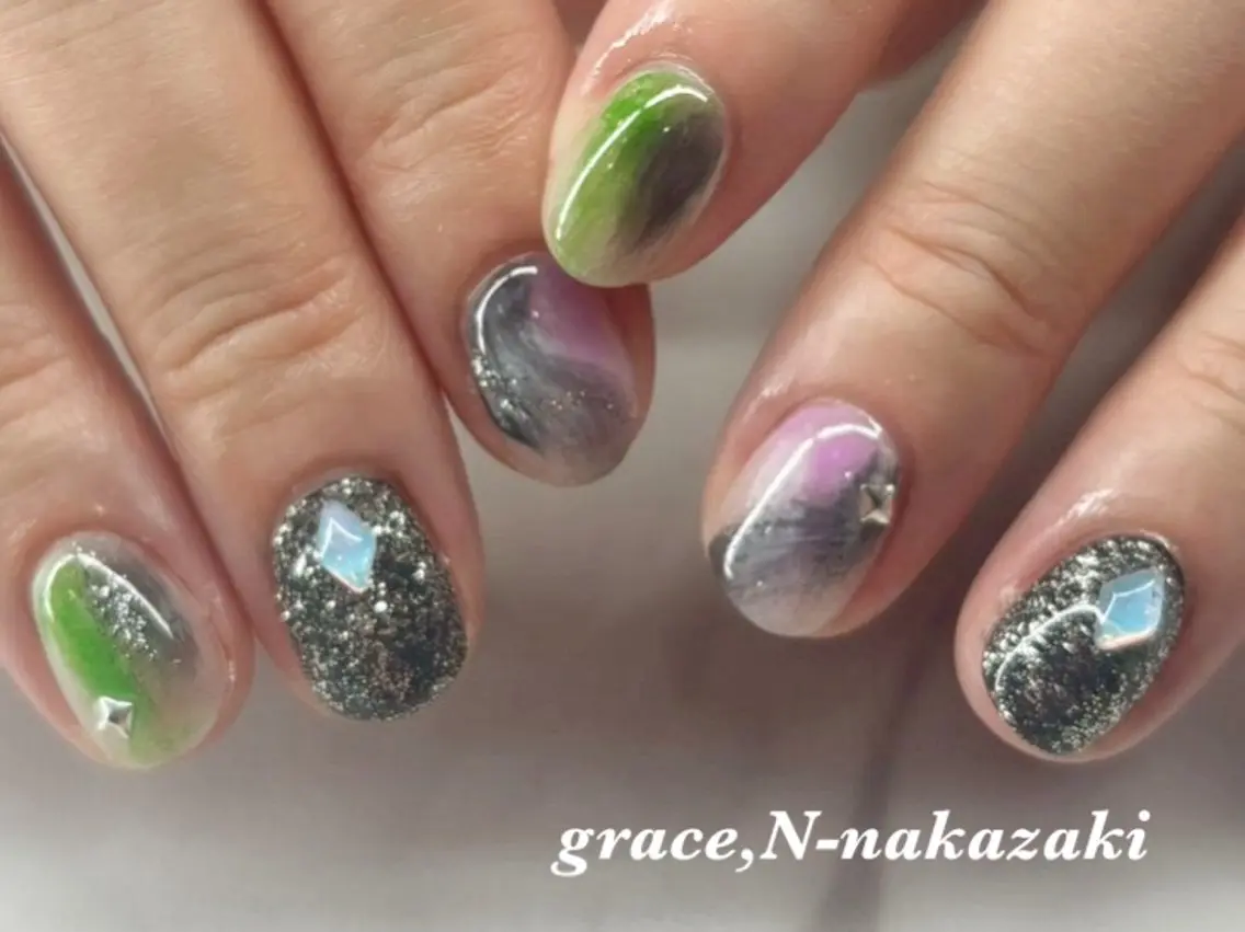 ネイル ハンドネイル grace,N 2男性NGのネイルデザイン