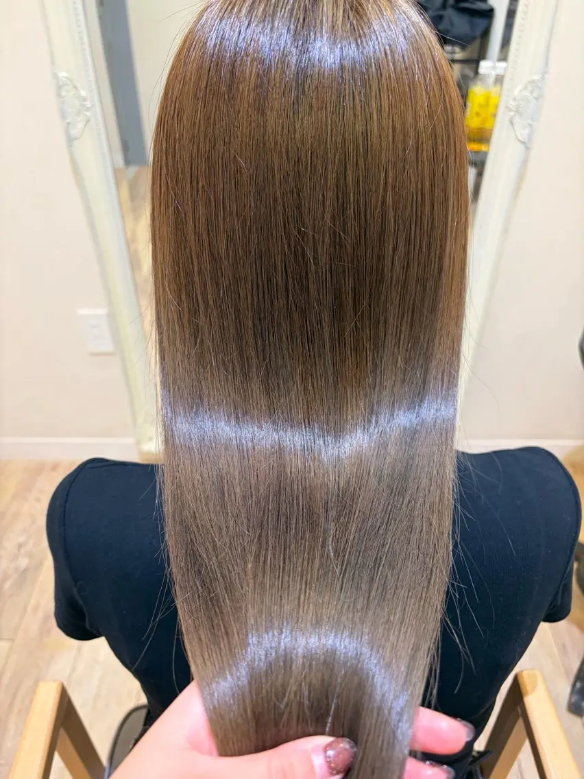 ロング カット ヘアカラー トリートメント 🤍ྀི筈井南美 /艶髪カラー🤍ྀིのヘアスタイル