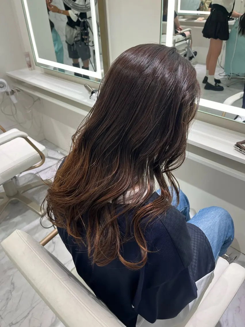 ロング カット ParveMix /石田 佳澄🩶のヘアスタイル