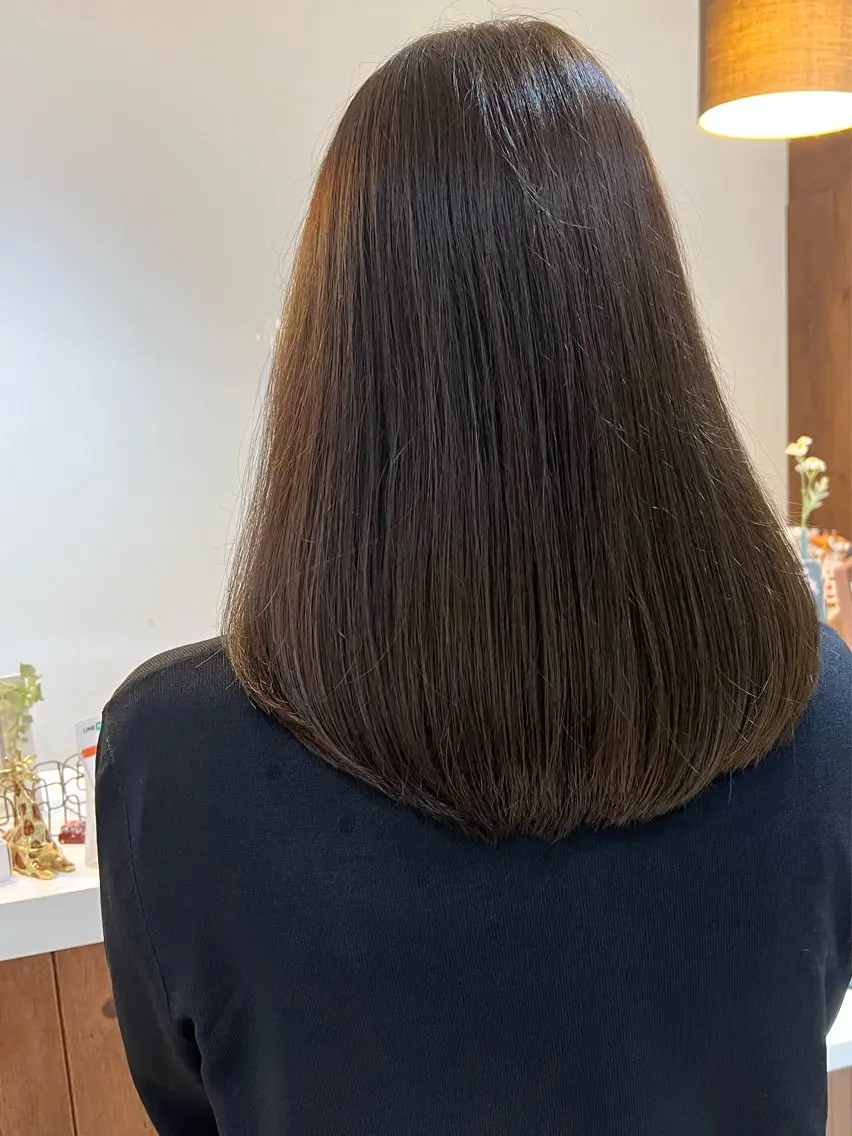 🌷カット+イルミナ全体カラー+トリートメント💫魔法のバブル🕊️¥8500の写真