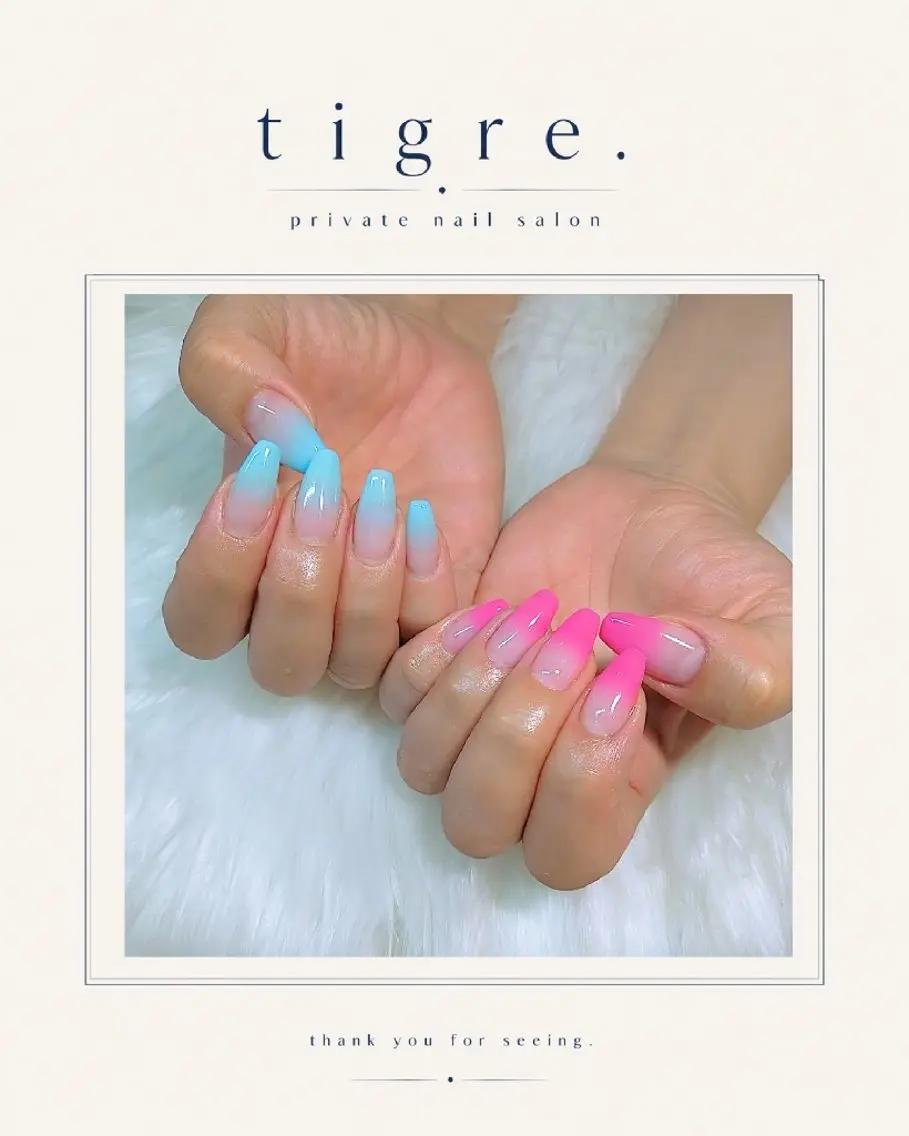 ネイル ハンドネイル tigre .のネイルデザイン