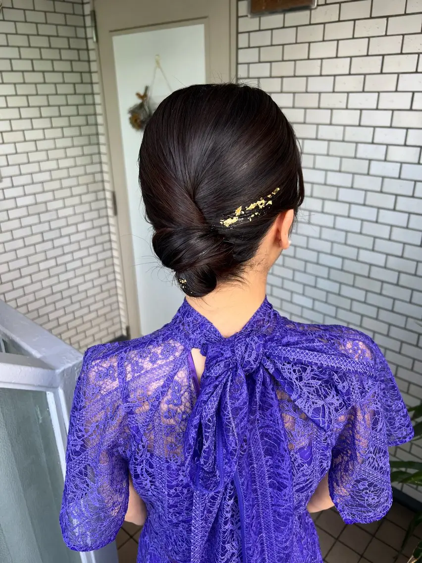 ヘアアレンジ ヘアセット 大人可愛いヘアメイク 💋🧚♀️しずかのヘアスタイル