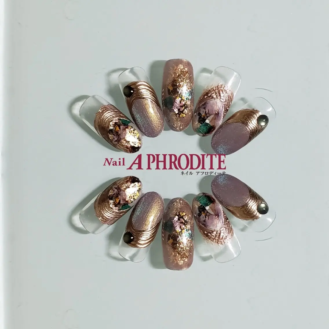 ネイル ジェルネイル ニュアンスネイル スカルプネイル ソフトジェル ネイルチップ Nail Aphroditeのネイルデザイン