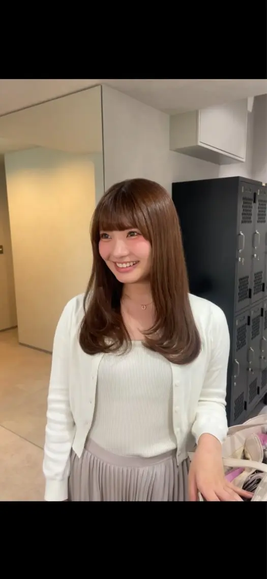 ロング カラー レイヤーカット カット ヘアカラー 🍑透明感カラー 🍑chizuruのヘアスタイル