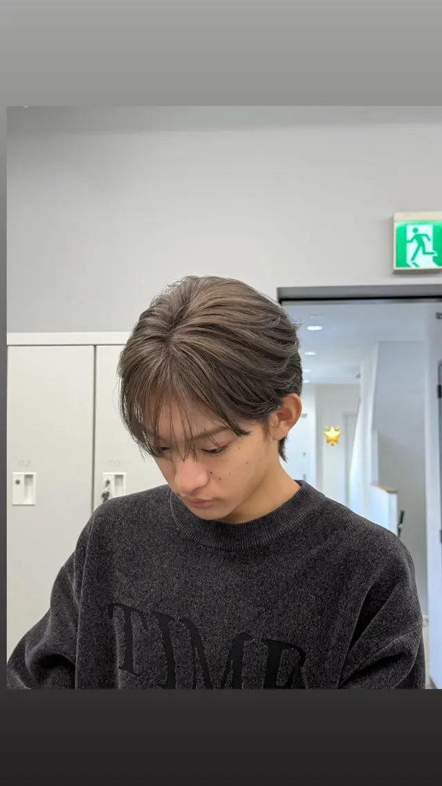 メンズ ヘアカラー SARINA ROCCO3rdのヘアスタイル