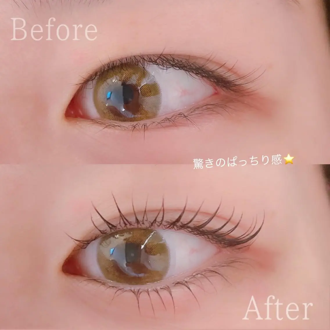 マツエク・マツパ 下まつげエクステ 一重×まつ毛パーマ Sylph　井関 唯のマツエク・マツパデザイン