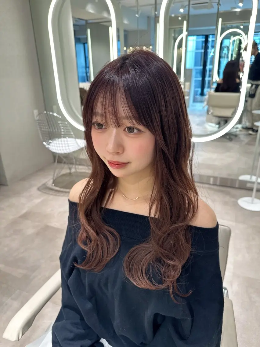 前髪+顔まわりカットの写真
