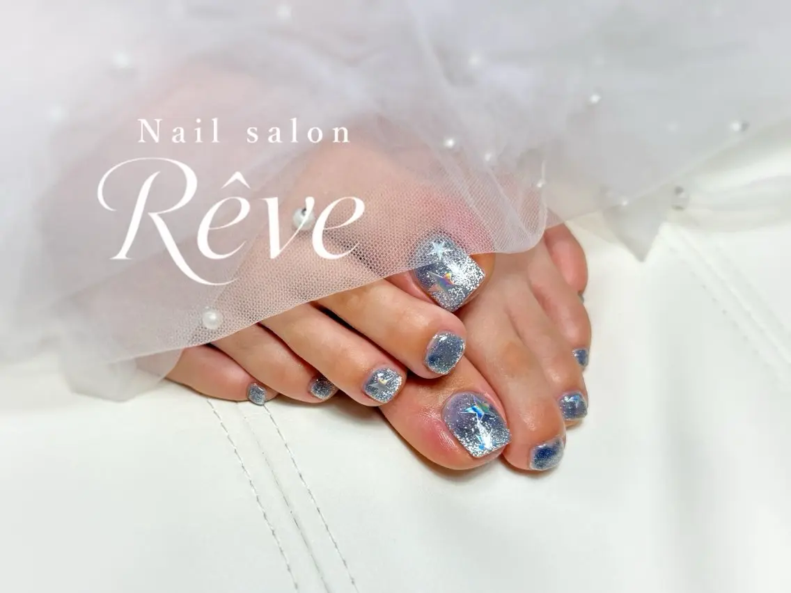 ネイル フットネイル Nail salon Rêveのネイルデザイン