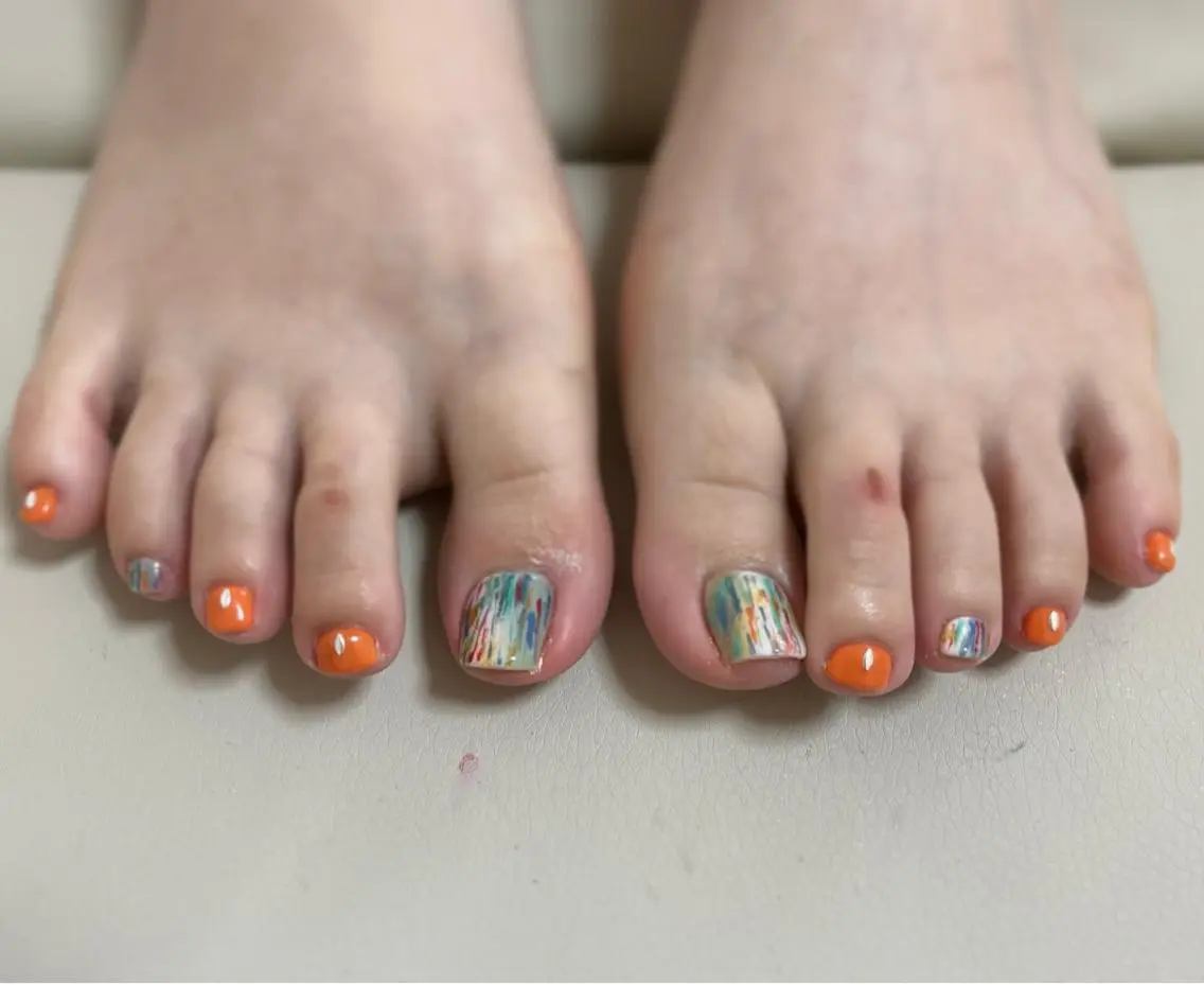 ネイル フットネイル nail M&Tのネイルデザイン