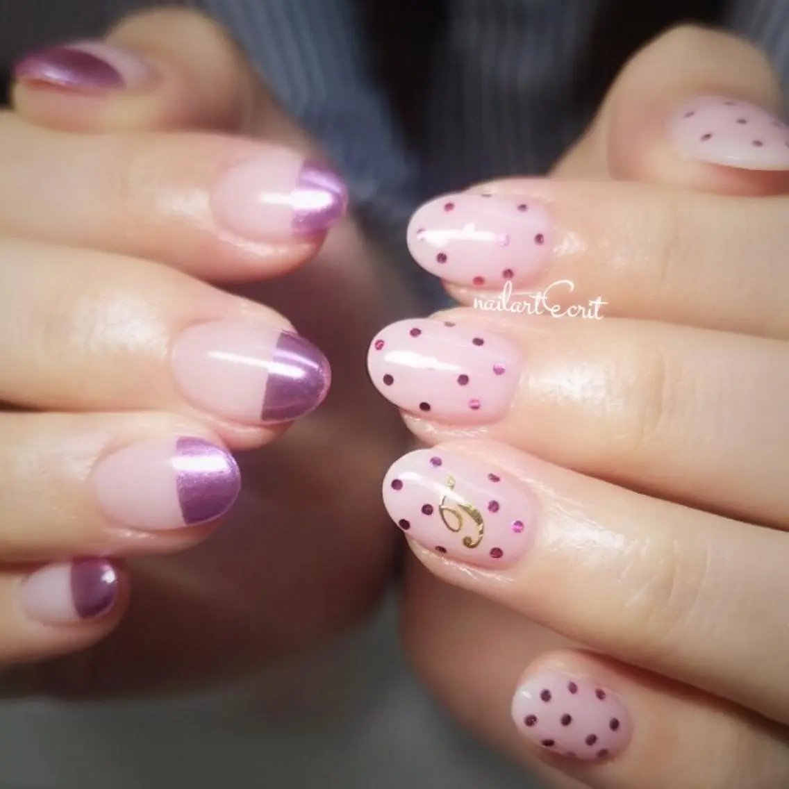 ネイル ハンドネイル nailart ecritのネイルデザイン