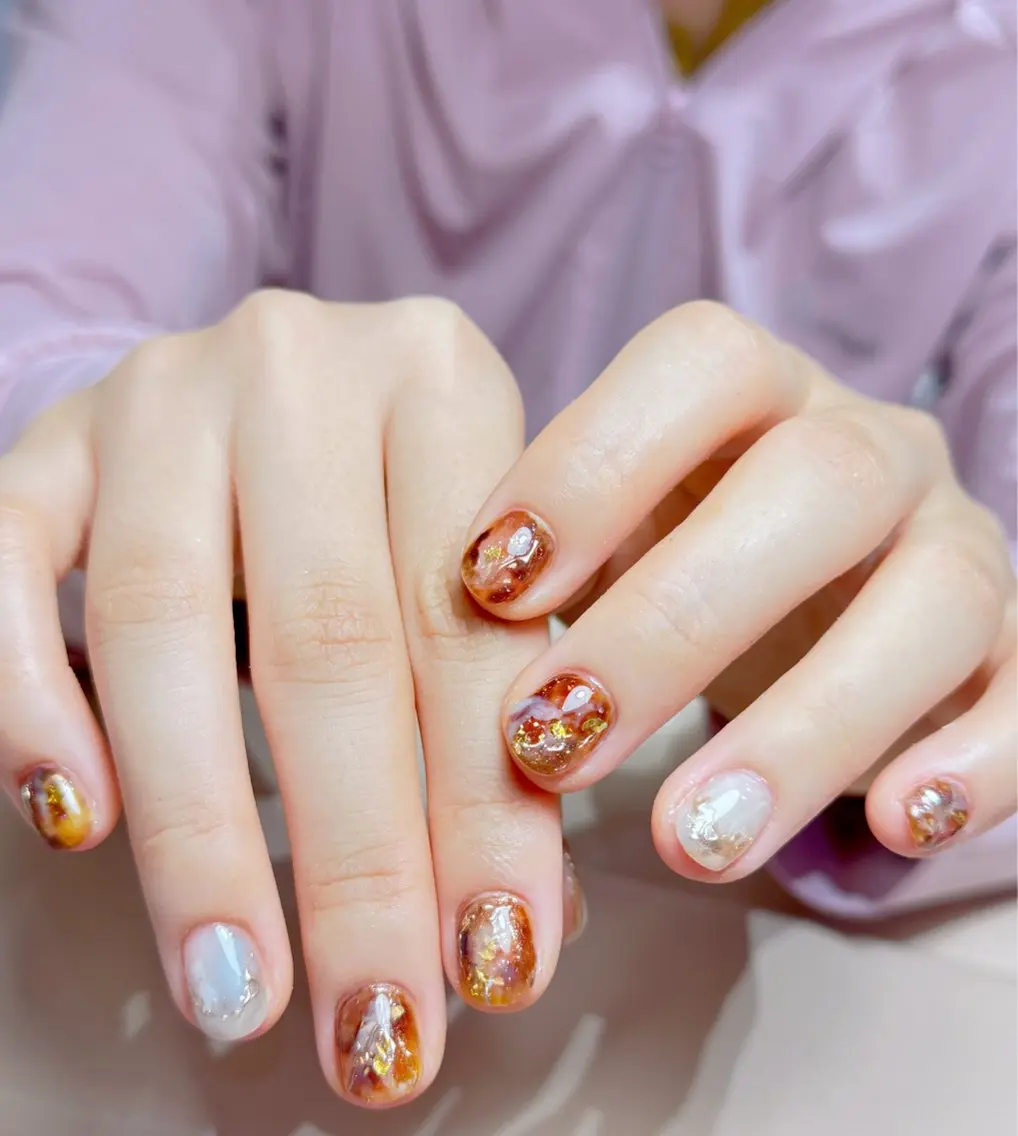 ネイル ニュアンスネイル St.nail momoのネイルデザイン
