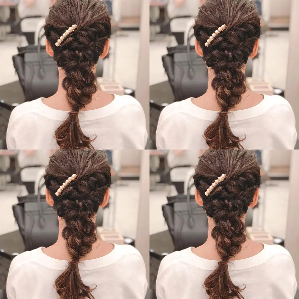 セミロング ヘアアレンジ ヘアセット 🌷MAYU 🌷のヘアスタイル