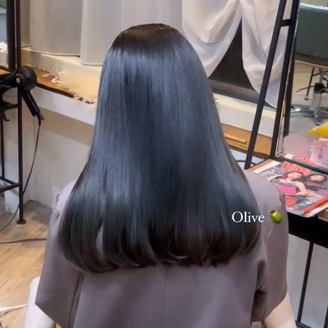 ロング カラー ヘアカラー 縮毛矯正 Aoi 🎀 Ly hairのヘアスタイル