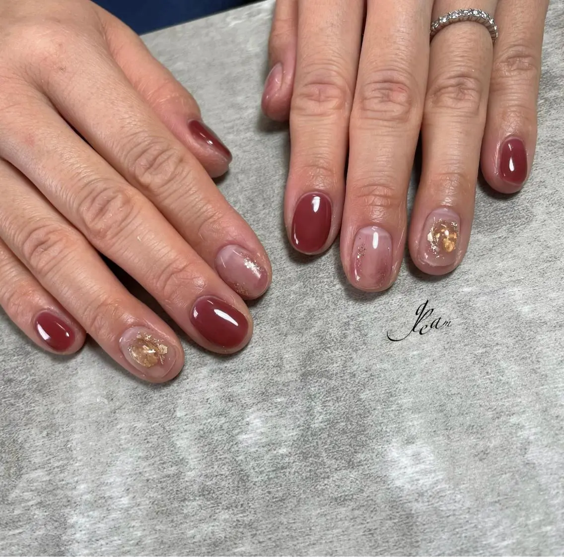ネイル ハンドネイル gleam✴︎ sayakaのネイルデザイン