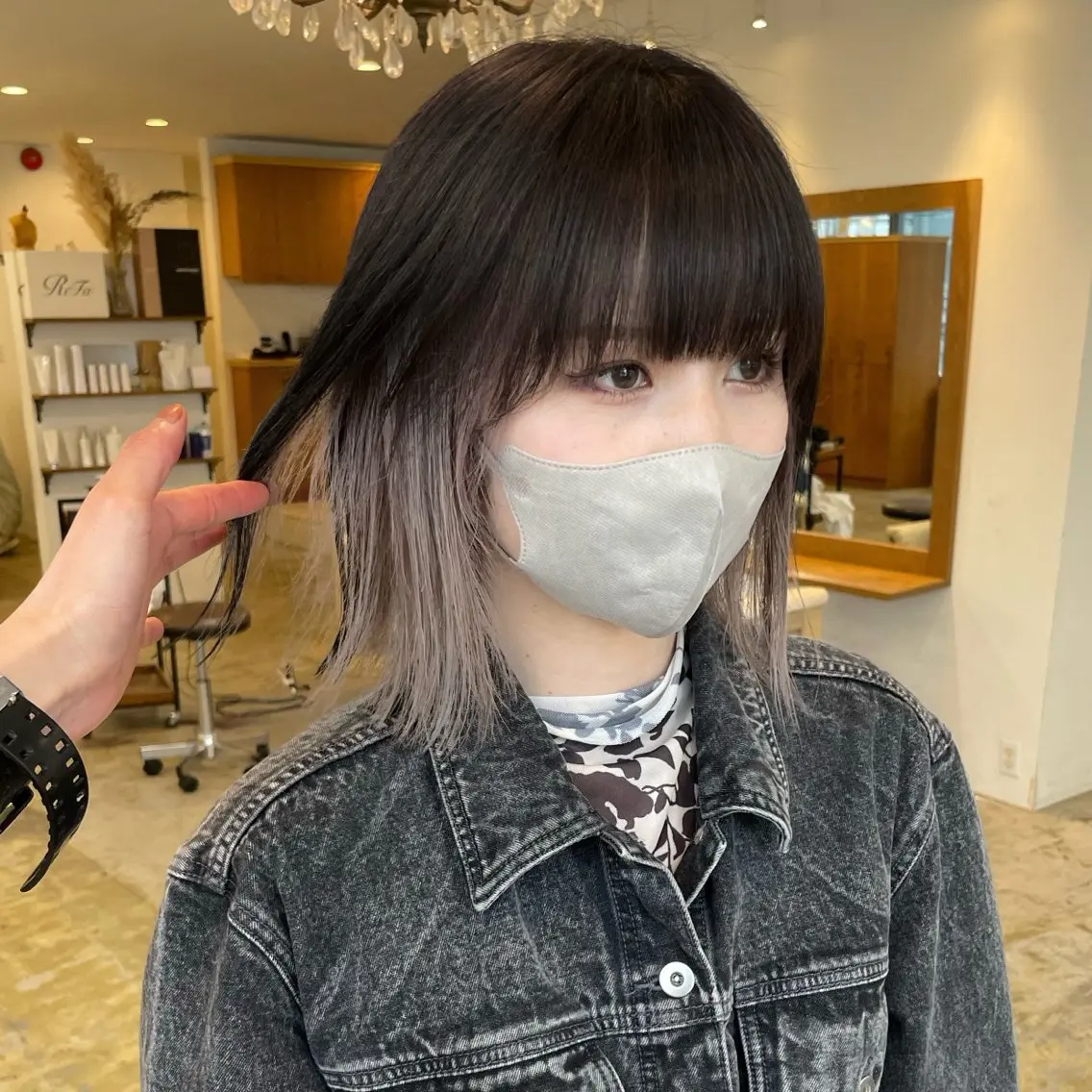 ミディアム ヘアカラー Defi【梅田】 Hinataのヘアスタイル