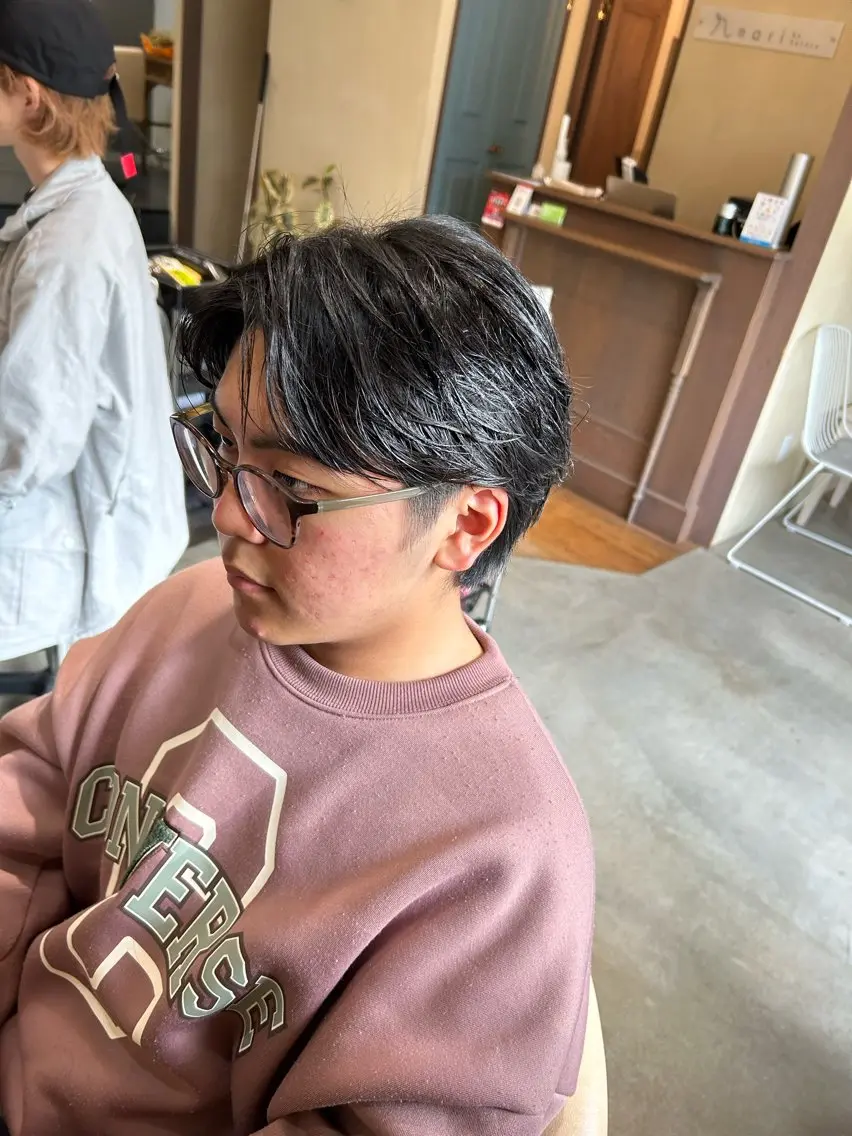 ショート メンズ 鹿児島 TSUBASAのヘアスタイル
