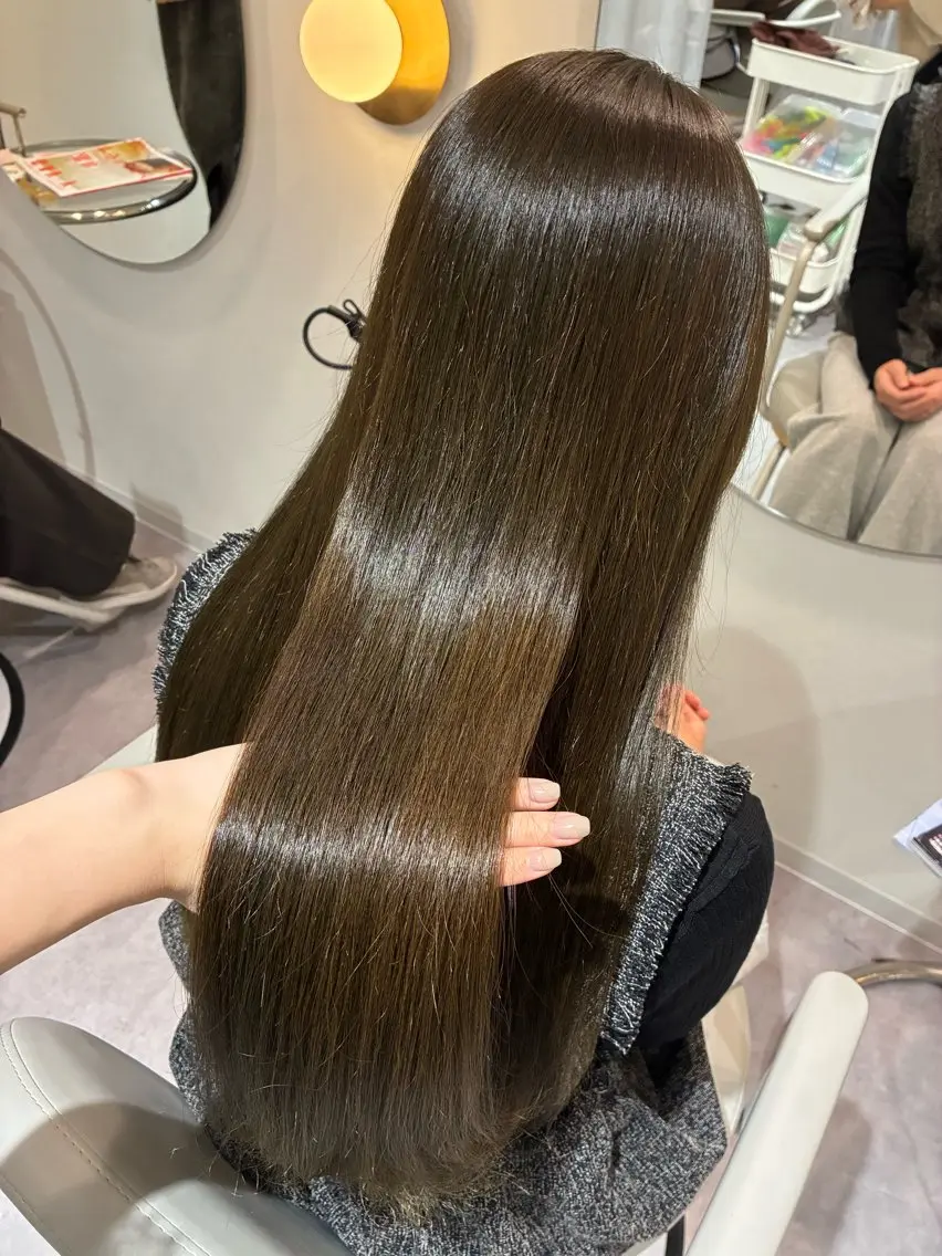 カラー 石井綾華🩰 ブリーチモデル募集✨のヘアスタイル
