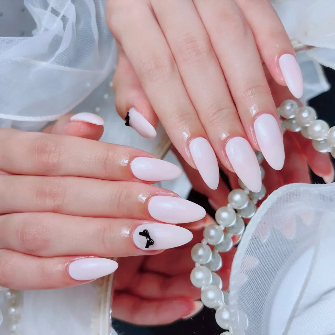 ネイル ワンカラーネイル ハンドネイル Nailsalon Spina 琴美のマツエク・マツパデザイン