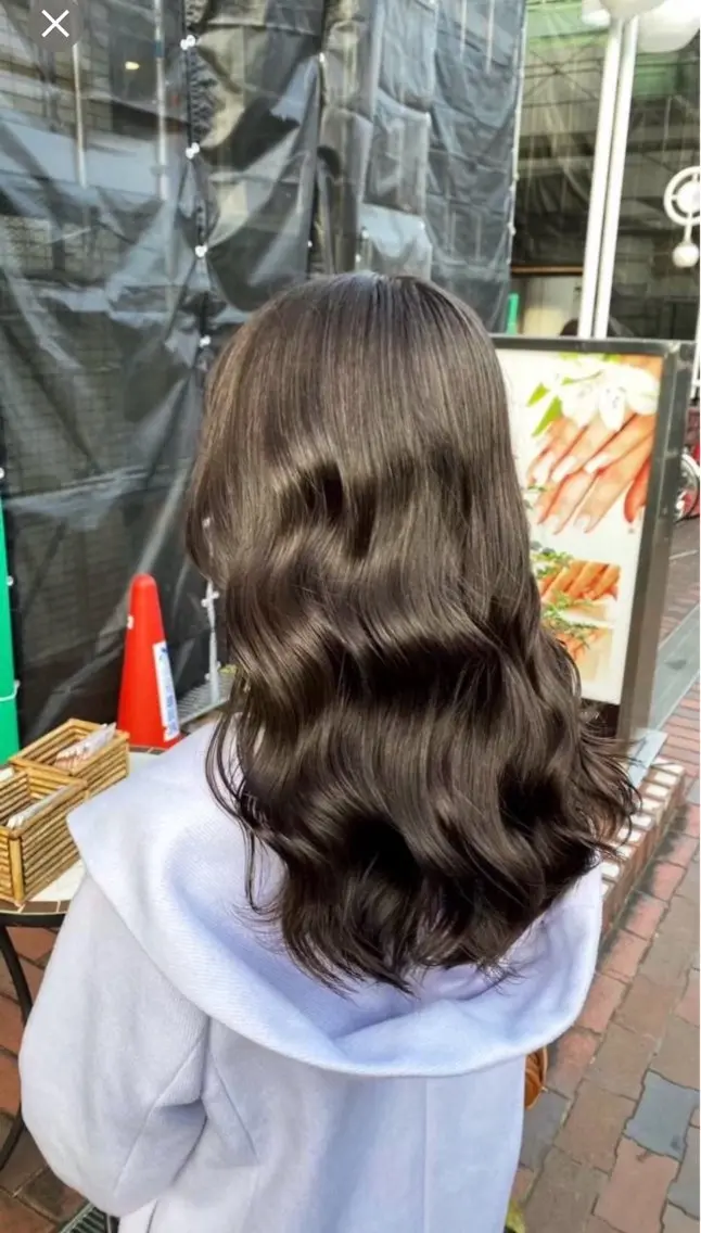 ロング ヘアカラー トリートメント 🫧小林舞衣 🌙のヘアスタイル