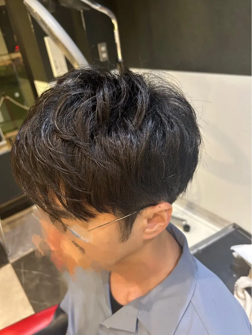メンズ カット パーマ 福島 舞のヘアスタイル