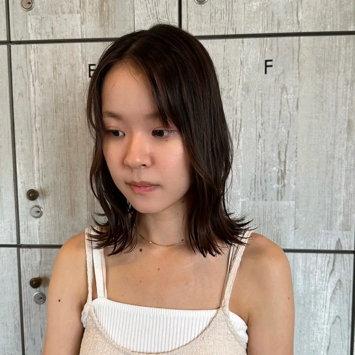 ミディアム 柔らかいbeige ¦韓国¦🩰マユ🩰のヘアスタイル