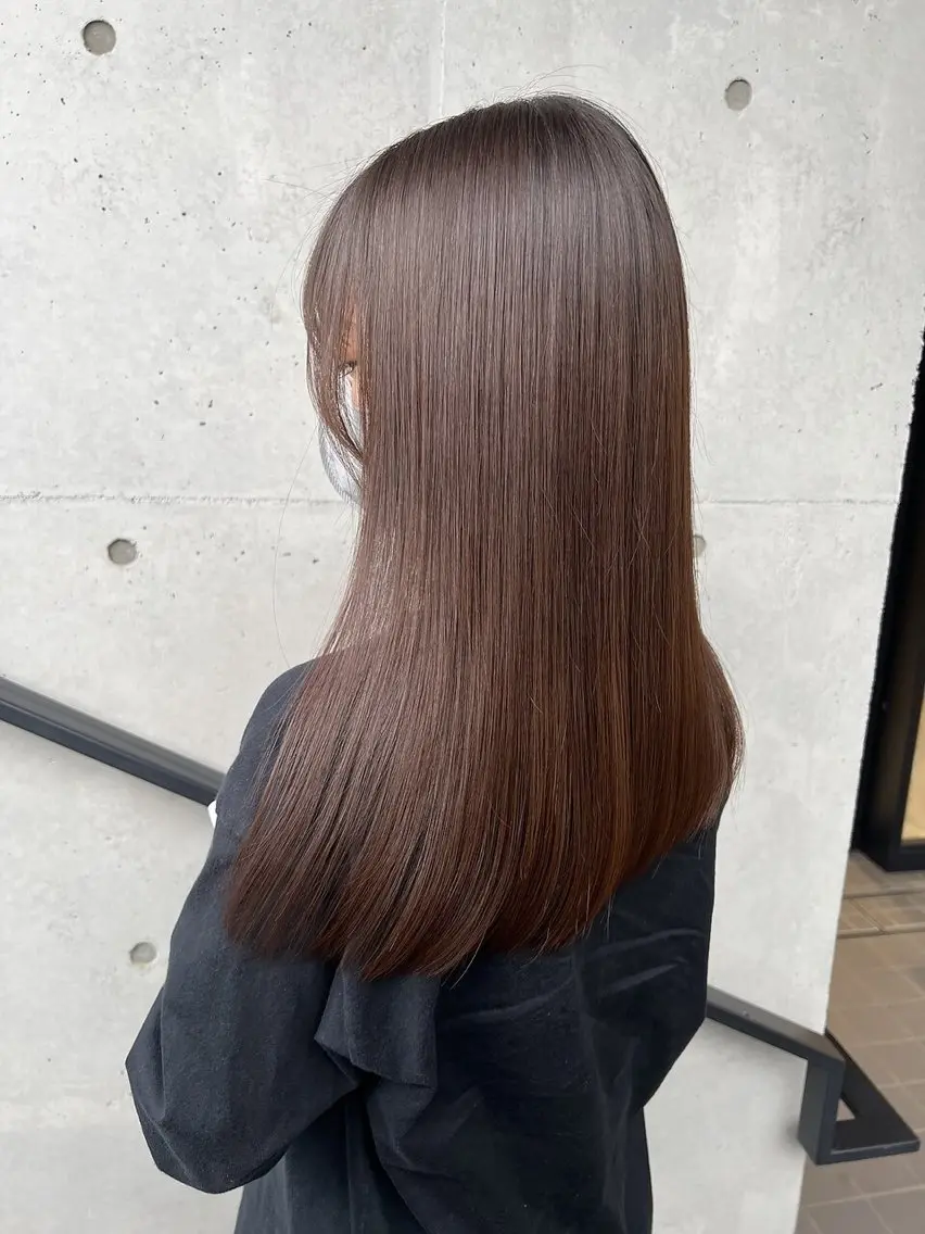 ロング カット 縮毛矯正 トリートメント 美髪矯正🫧艶髪特化 🫧関口太郎のヘアスタイル