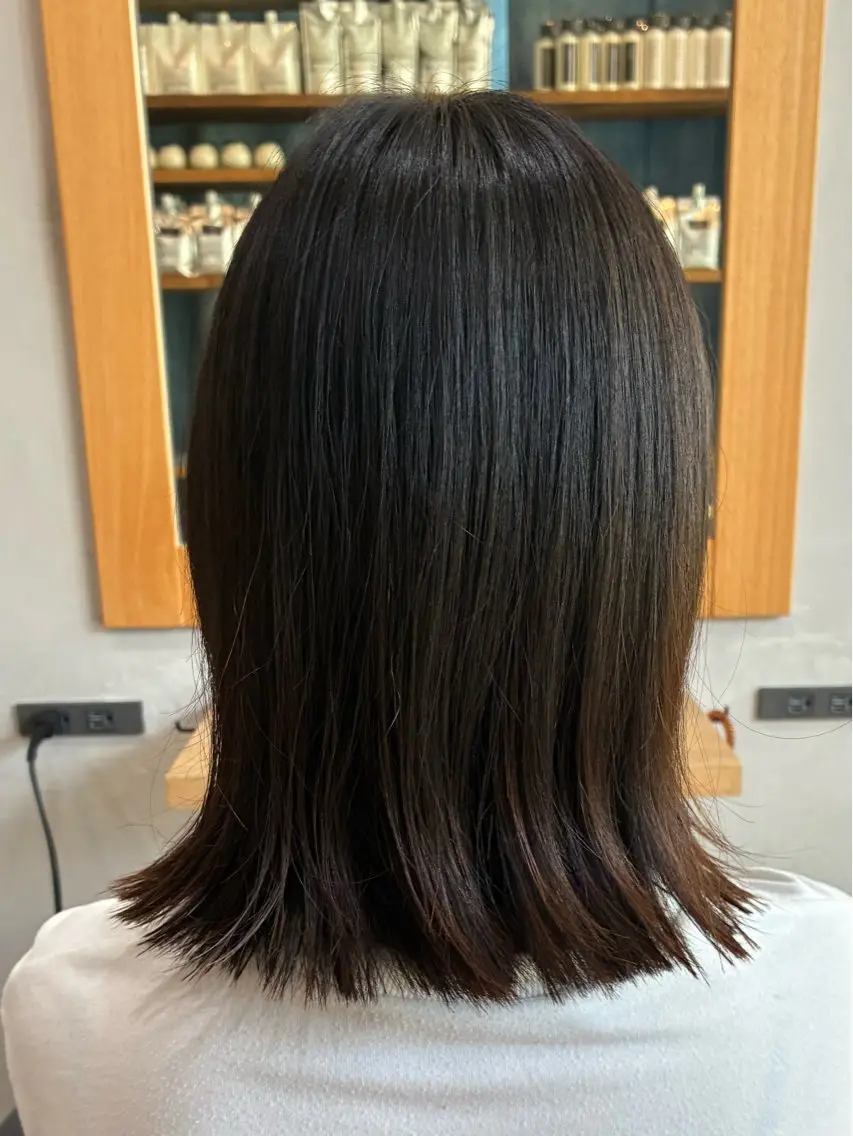 💎【ミディアムヘア限定💇🏻‍♀️】まとまる艶髪カット✂️の写真