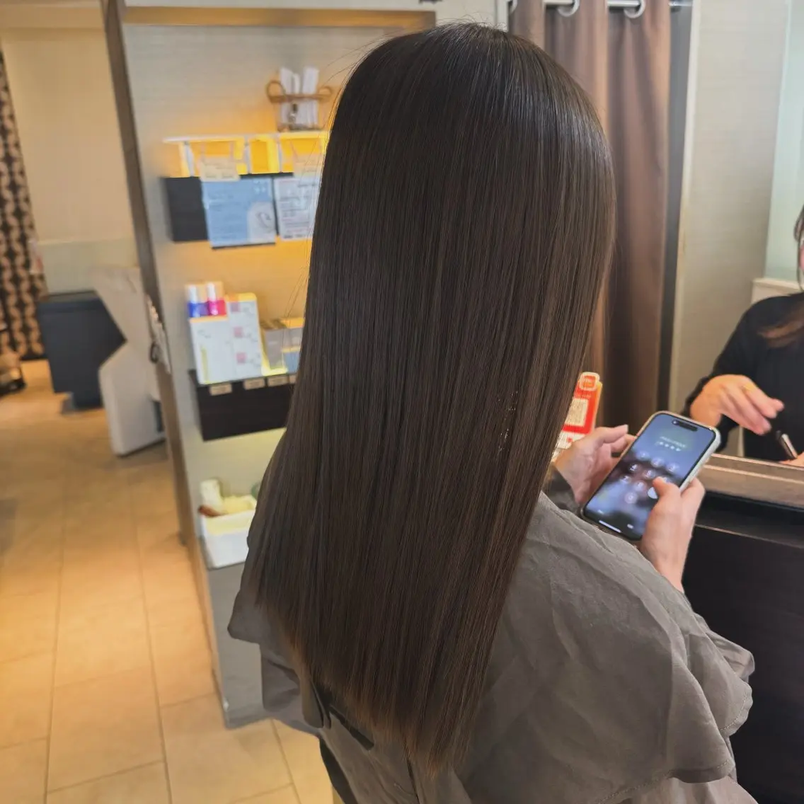 ロング カラー 🍒暖色カラー🍒 ✨髪質改善✨西村亜弥のヘアスタイル