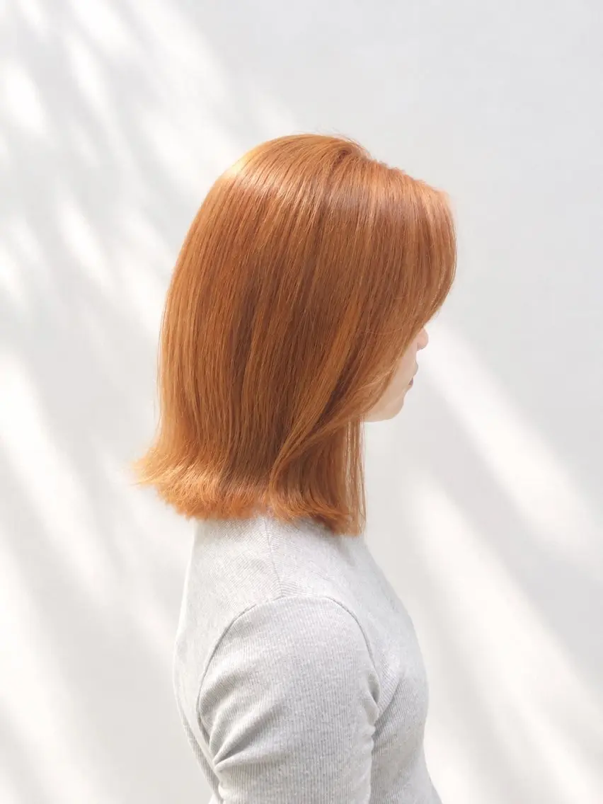 ミディアム カラー ヘアカラー トリートメント stair:case 🌱Fuka🌱🦖のヘアスタイル