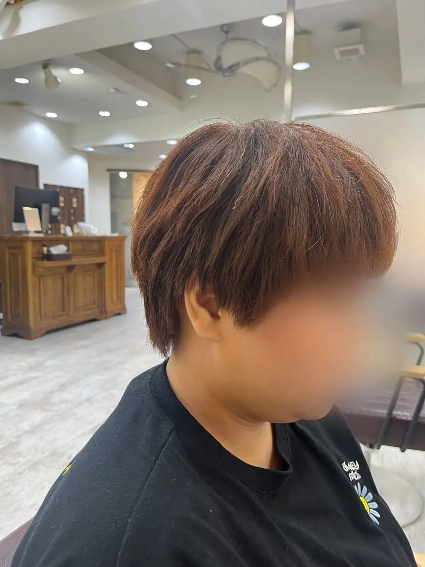 ショート ベリーショート ショートヘア 鳥見 若菜のヘアスタイル