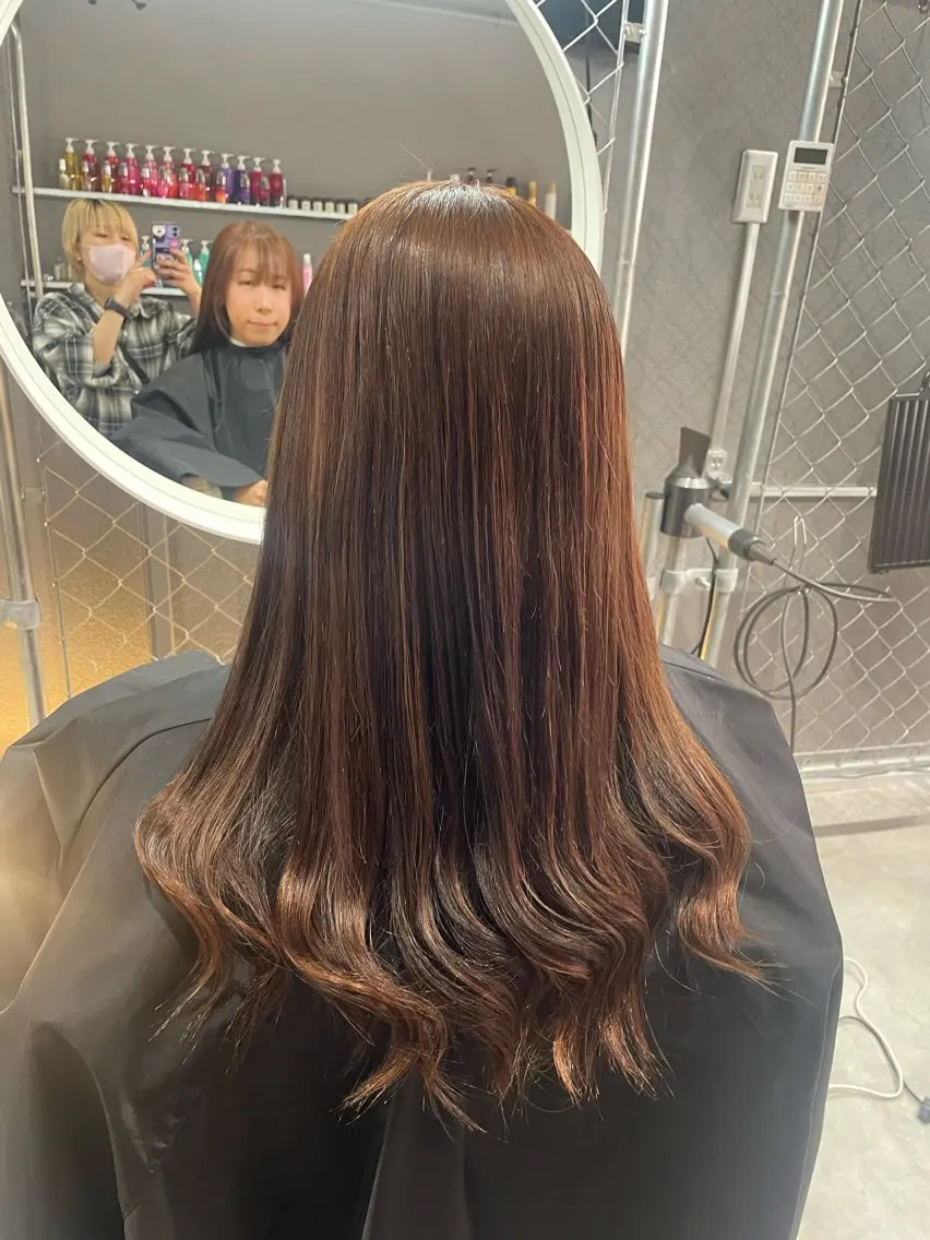 カラー ブラウンカラー ピンクカラー ヘアカラー トリートメント CoCooN nanamiのその他イメージ
