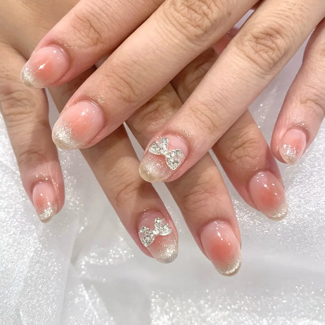 ネイル チークネイル ハンドネイル nailist🍒 ヤマザキのネイルデザイン