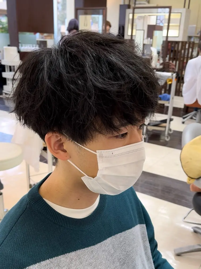 ショート メンズ マッシュ 刈り上げ 🧊メンズ特化🧊 高木航希のヘアスタイル