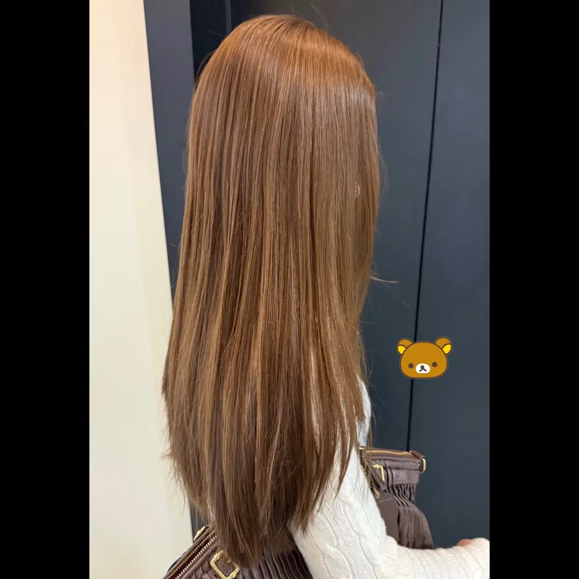 カラー ブリーチ ブリーチなしカラー ヘアカラー Kaho 心斎橋カラーモデルのヘアスタイル