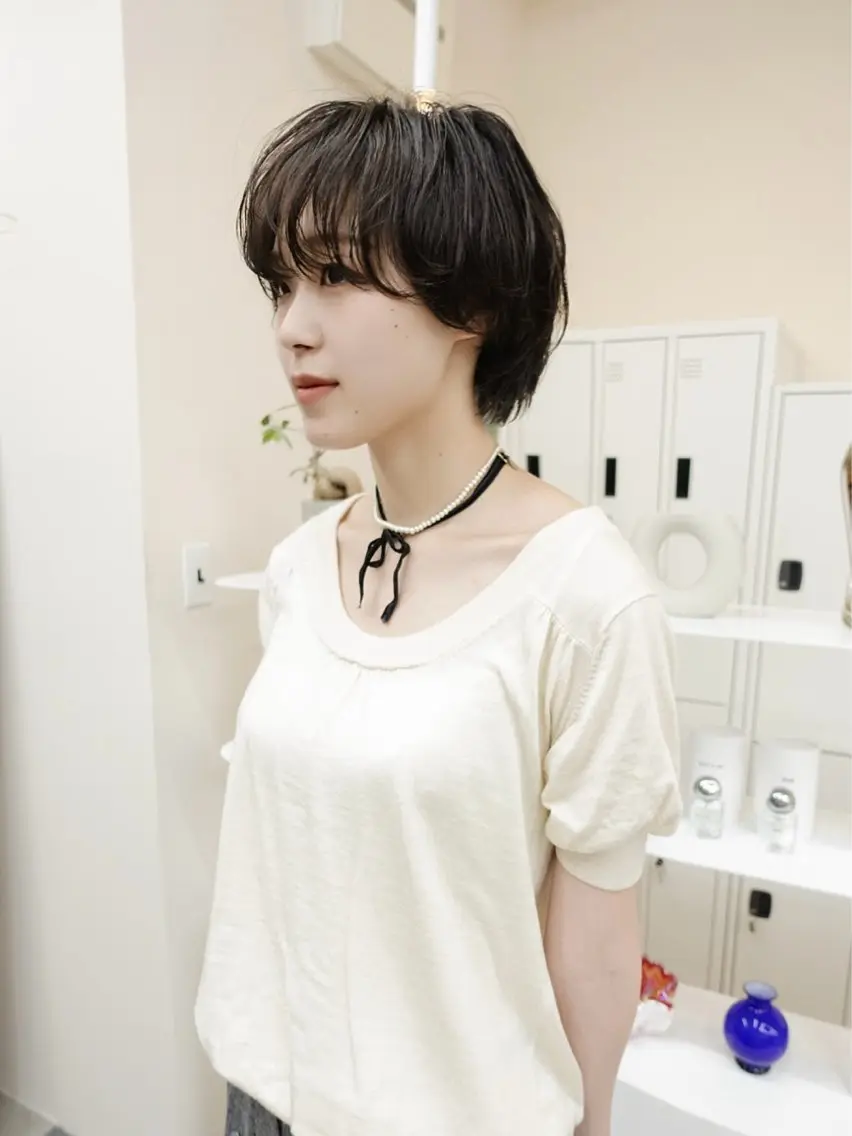 《10・20代限定》ショートカットモデル🧍🏼‍♀️ ✂︎  ※日時指定あり⚠️ ‬（ レディースショートヘア限定 ）の写真