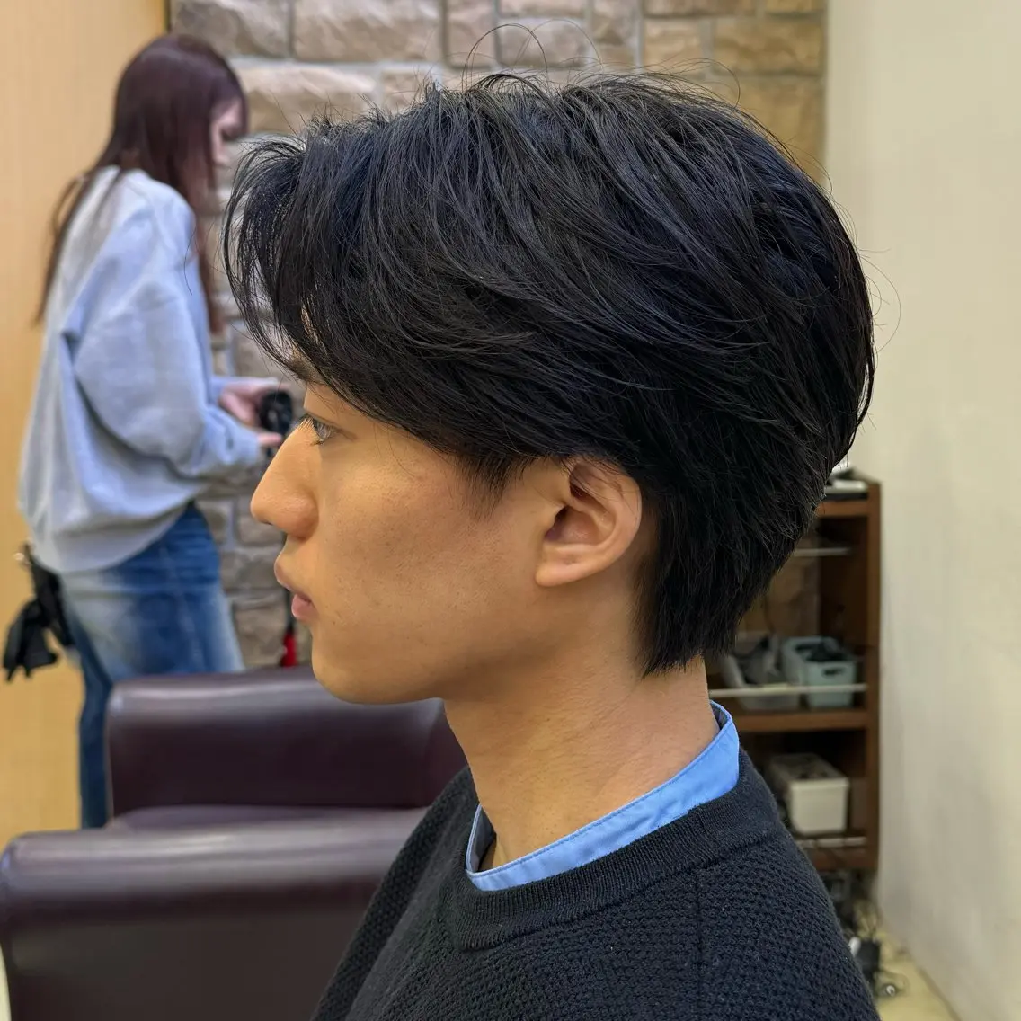 メンズ レイヤーカット メンズカット坂本翔のヘアスタイル