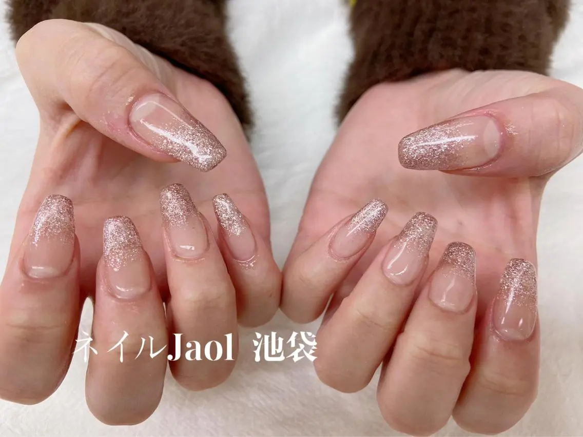 セミロング ネイルJaol 池袋のネイルデザイン