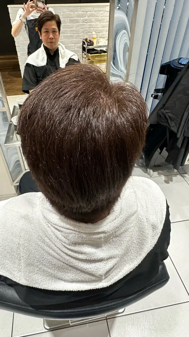 ショート カラー ヘアカラー カラーモデル🍒/ 長久手/パーマモデルのヘアスタイル