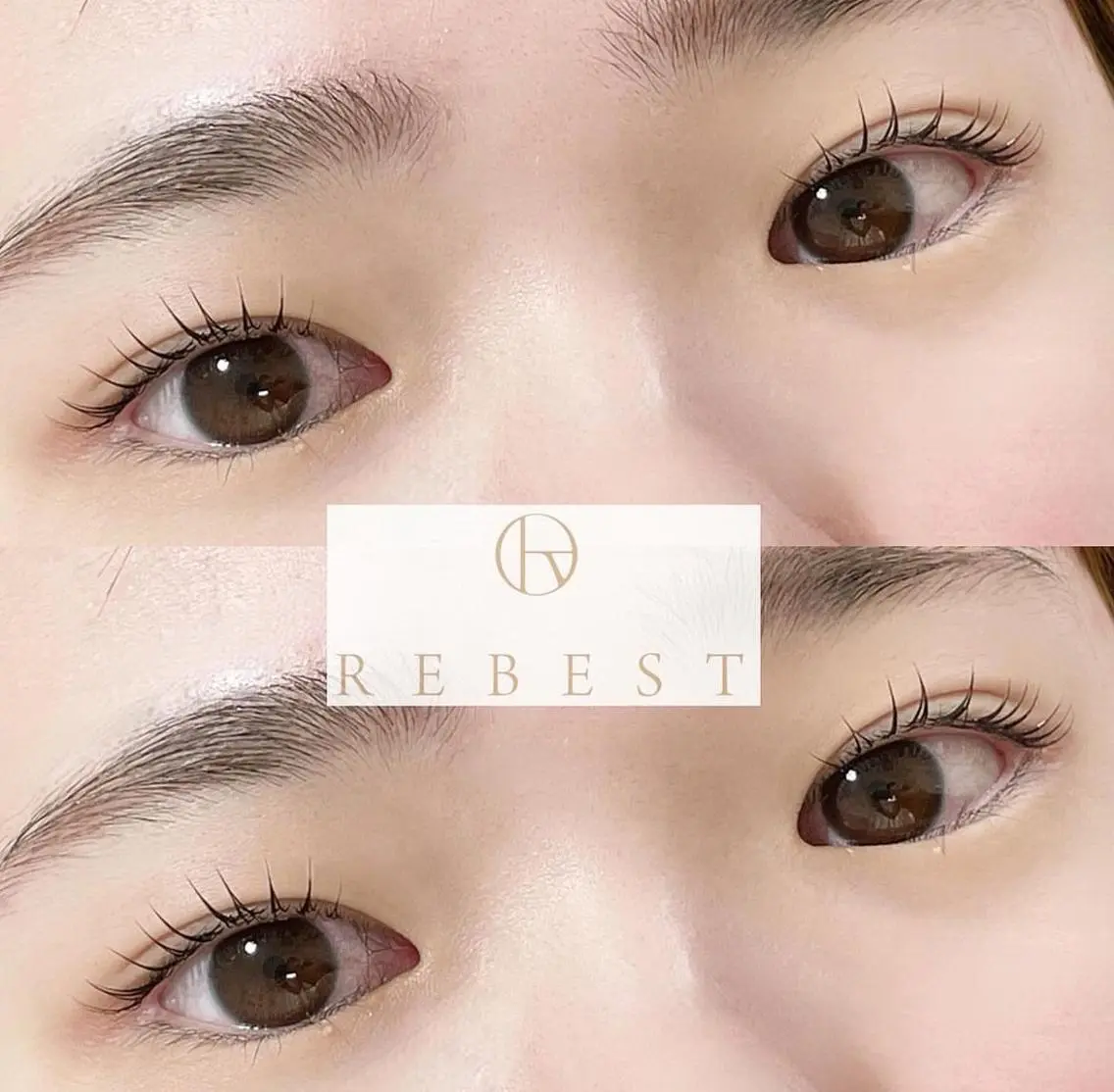 マツエク・マツパ 一重×まつ毛パーマ REBEST yのマツエク・マツパデザイン