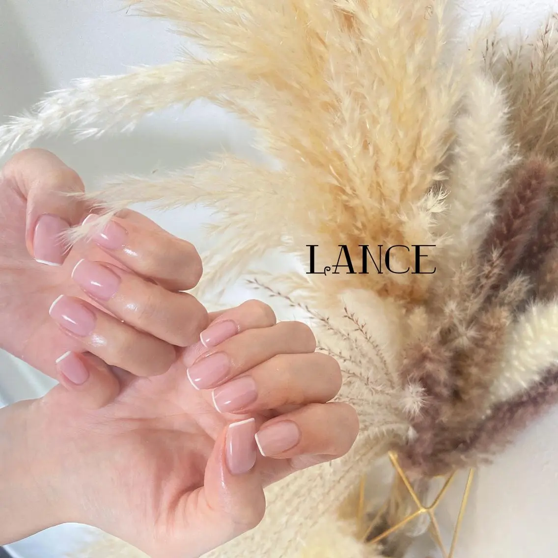 ミディアム ネイル オーロラネイル フットネイル フレンチネイル ミラーネイル ニュアンスネイル Lance nailのネイルデザイン