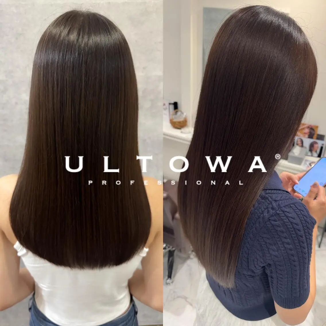 【Premium】カット＋イルミナカラー＋VEENAバブルスパ＋ULTOWAトリートメントの写真