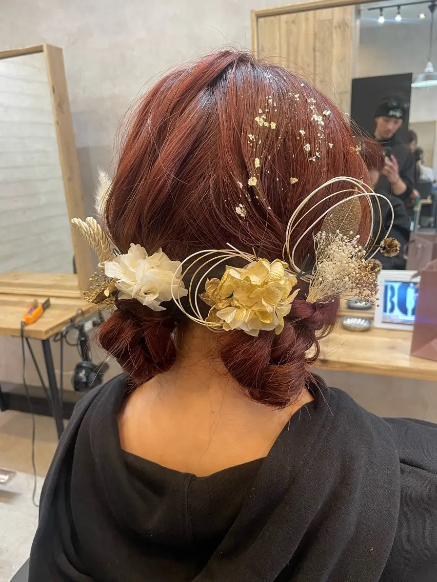 ロング ヘアアレンジ FRANCHIC ✂︎タカハシレン✂︎のヘアスタイル